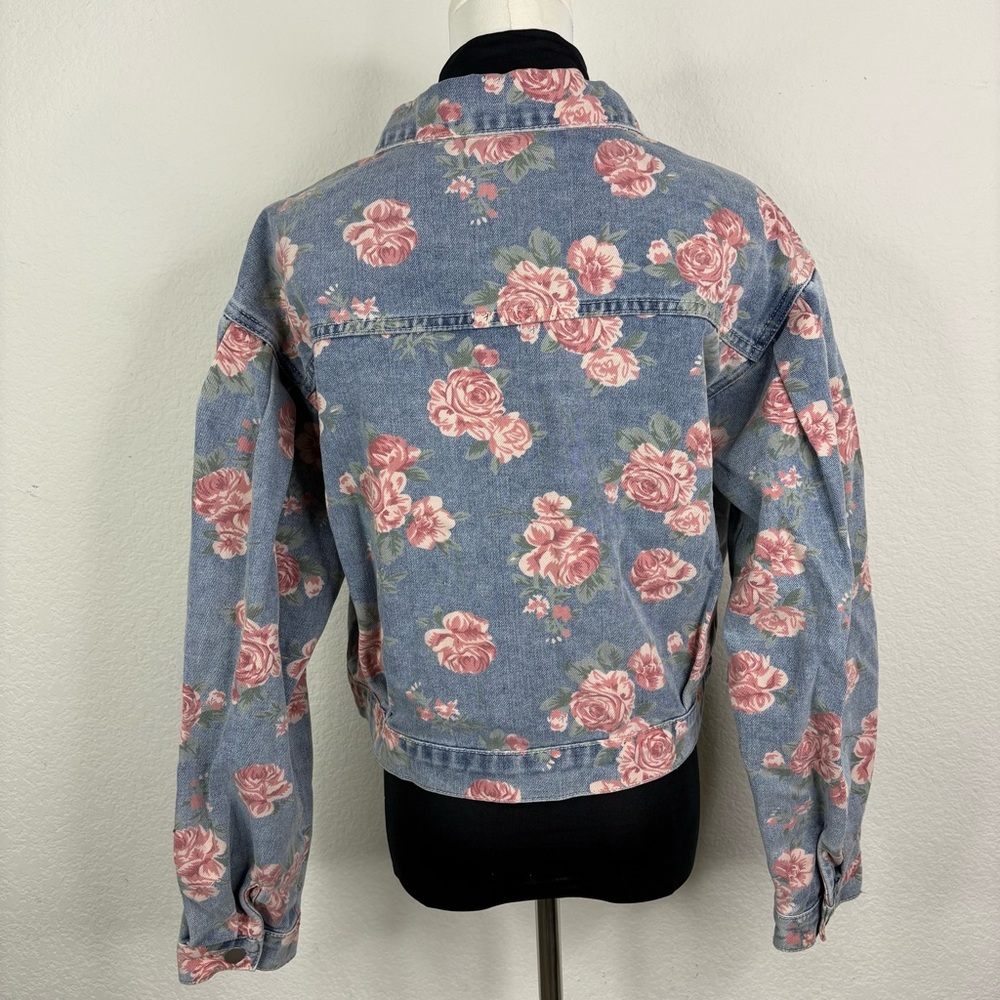 Floral Denim Jacket - Picture 4 of 7